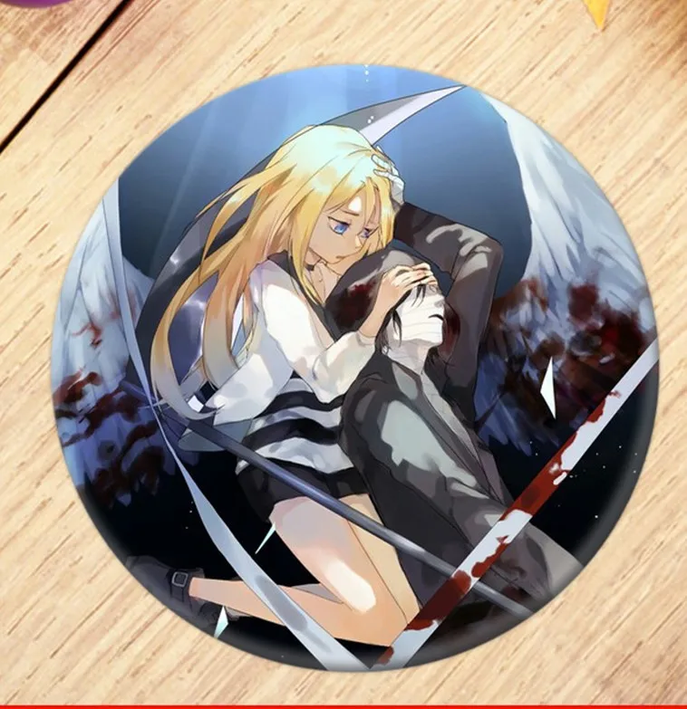 sexy anime cosplay Free Shipping Anime Angels of Death Enamel Pin Figure Cosplay Badge Backpack Icon Button Cartoon Brooch Accessories Gifts anime halloween costumes Cosplay Costumes