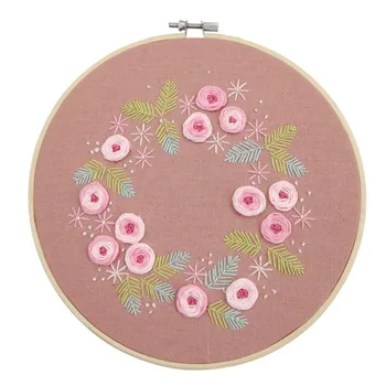

Handmade Embroidery Diy Material Package European Three-dimensional Embroidery Flower Making Adult