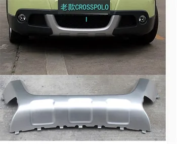 

Original factory ABS Rear Bumper Diffuser,Auto Car rear lip with chrome line For Volkswagen CROSS POLO Hatchback 2007-2012