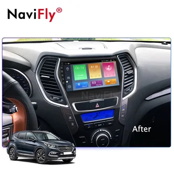 

NaviFly navigation Android for Hyundai IX45 Santa fe 2013 Car Multimedia GPS Navigation Radio Player No DVD