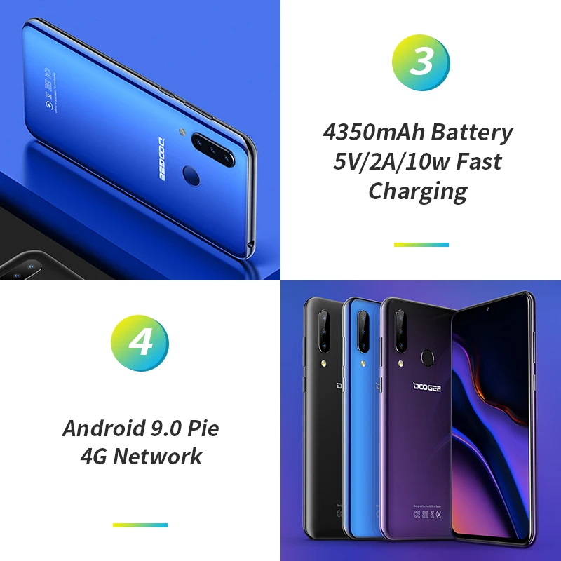 Doogee N20 смартфон с 5 дюймовым дисплеем восьмиядерным процессором ОЗУ 4 Гб ПЗУ 64 ГБ 16