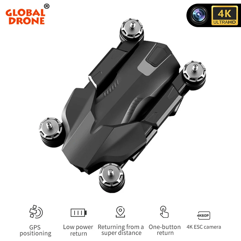  GPS Drone 4K Quadcopter with HD Camera Follow Me 25 mins Fly Time Brushless Folding Drone X PRO RC 
