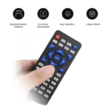

Replacement Digital TV DVB-T2 Remote Control Television Controller For LEADSTAR KR-50 Remote Control New