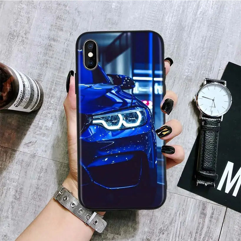 Синий красный для Bmw черный чехол для телефона Apple IPhone 11 Pro XS MAX XR 7 8 6 6S Plus X 10 Ten 5 5S SE Coque Shell