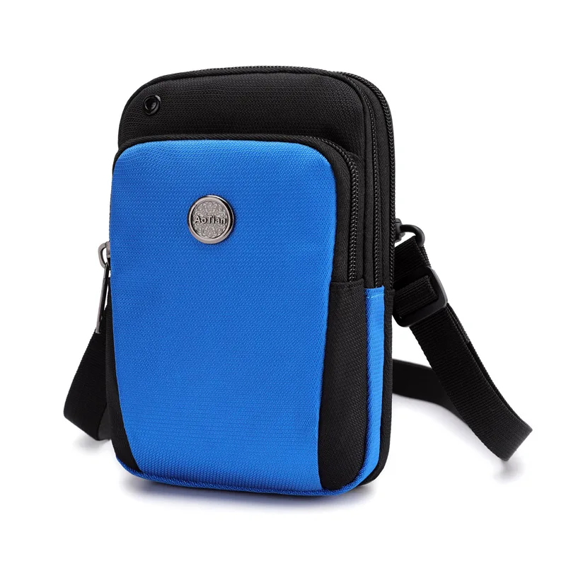 

2019 New Style Men Outdoor Casual Travel Bag Canvas Messenger Bag Men Riding Purse Backpack