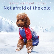 Рождественский подарок, одежда для домашних животных, зимняя одежда для собак, водонепроницаемые куртки для собак, русский ветрозащитный комбинезон для таксы