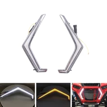 Luz de señal de giro para controlador delantero, para Polaris RZR XP Turbo 4 Turbo Xp 1000 4 1000 2019