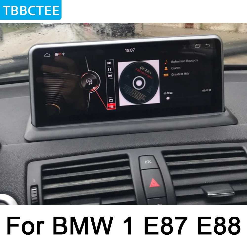 Для BMW 1 E87 E88 2005-2012 Автомобильный мультимедийный Android Авто Радио автомобильный проигрыватель с радио и GPS Bluetooth WiFi Зеркало Ссылка Navi HD экран