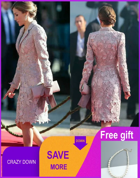 Lace Mother Of The Bride 2020 Dresses With Jacket Knee Length Applique Dusty Mother Gown Long Sleeve 2 Piece Wedding Guest Dress Mother Of The Bride Dresses Aliexpress