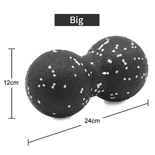 Фитнес-мяч с арахисовым массажем EPP, Миофасциальный мяч высокой плотности, фитнес-мяч для йоги, тренажерного зала, расслабляющий мяч для Лакросса, оборудование для упражнений - Цвет: big massage ball