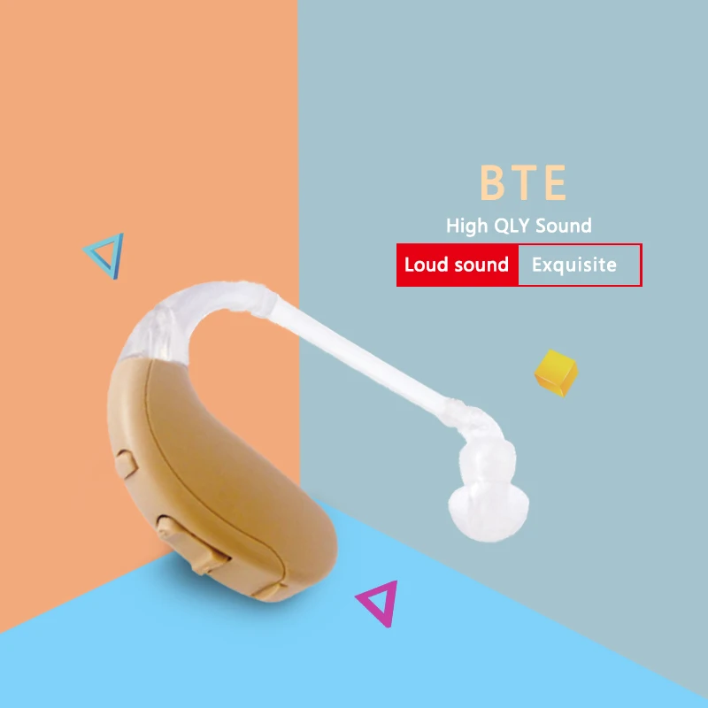  703 New Tone Hearing Aid Behind The Ear Sound Amplifier Sound Adjustable Kit Hearing Aids Drop Ship