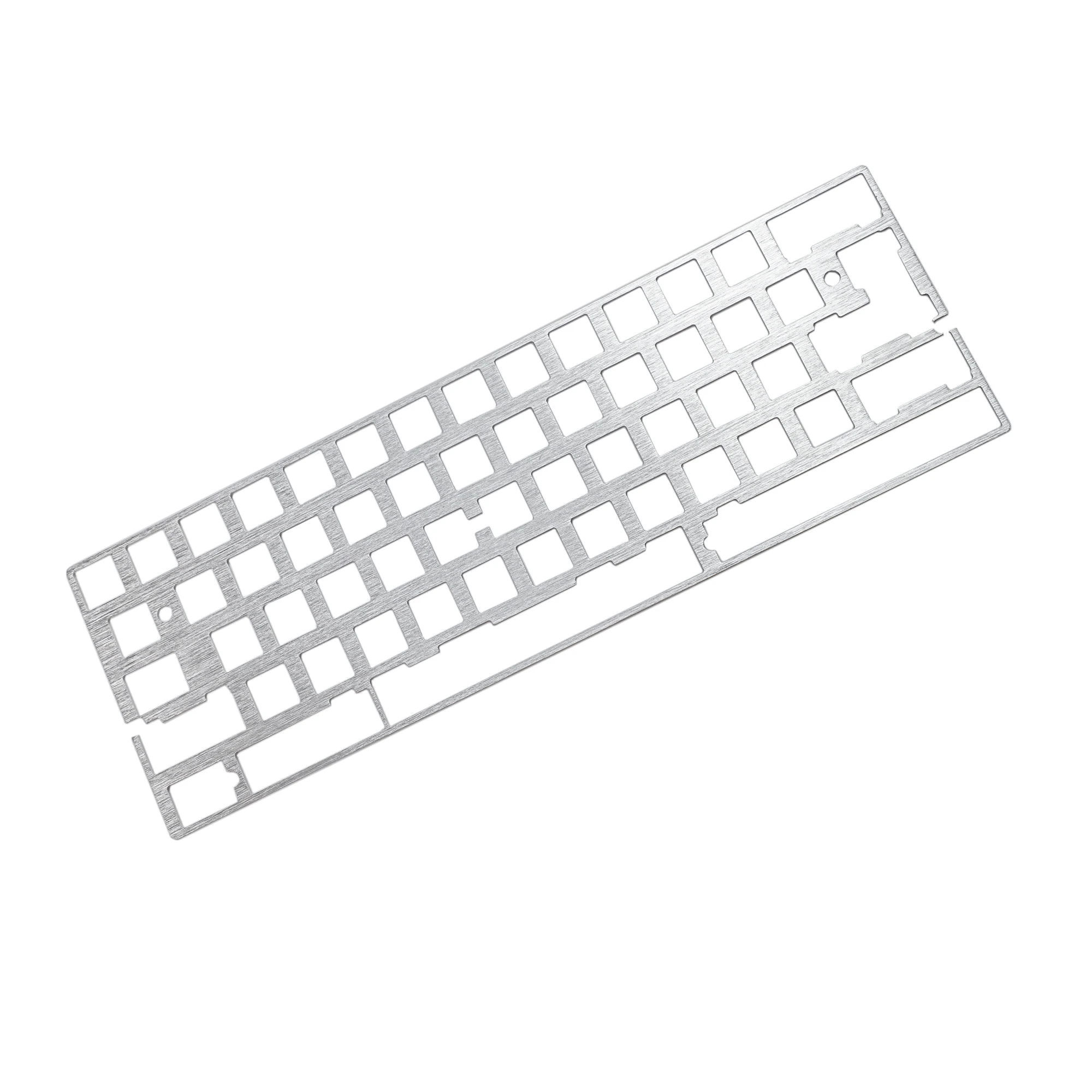 Alumínio e Latão Aço Posicionamento Board Placa Universal para Dz60 Gh60 Xd64 Bface Yd64mq Teclado Mecânico Faça Você Mesmo 60 61 64 Minila - Imagem 4