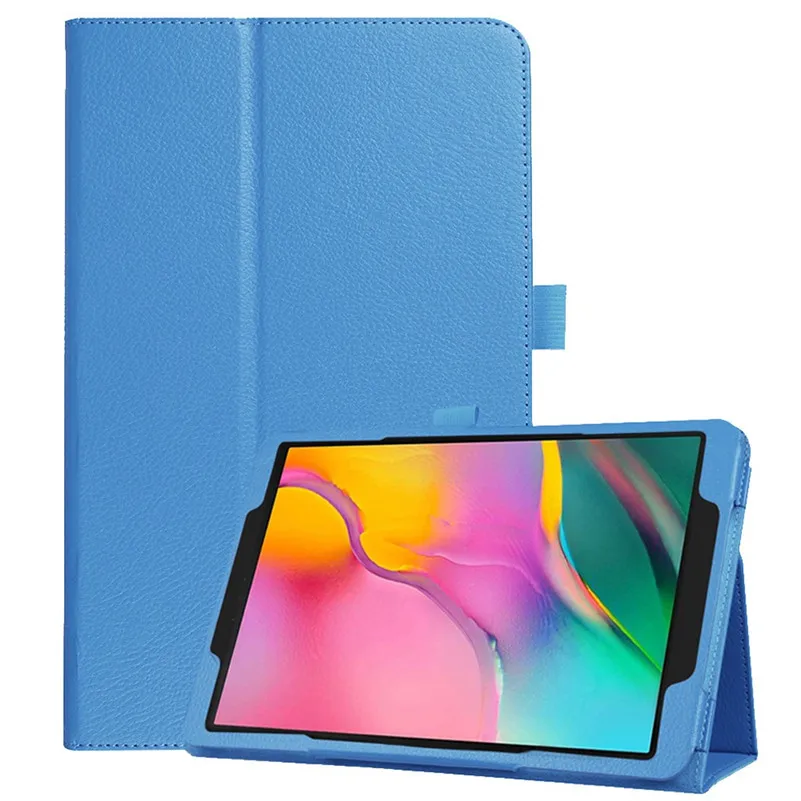 PU Leather Flip Case Cover For Samsung Galaxy Tab A 10.1&quot 2019 SM-T510 T515 Cubierta de la funda tableta | Компьютеры и офис