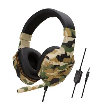

SY830MV Lightweight Sound Effect Gaming Headphone Headset Audio Auriculares With Mic For PS4 PC Gamer Supper Bass