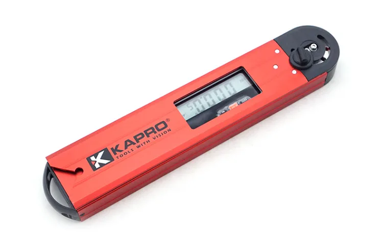 KAPRO Digital Meter Angle Inclinometer With Bubble Spirit Level Electronic Level Goniometer Wood Working Angle Measuring Tools (2)