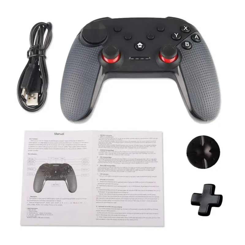 Беспроводной Bluetooth игровой геймпад Switch Pro универсальный джойстик для pc360