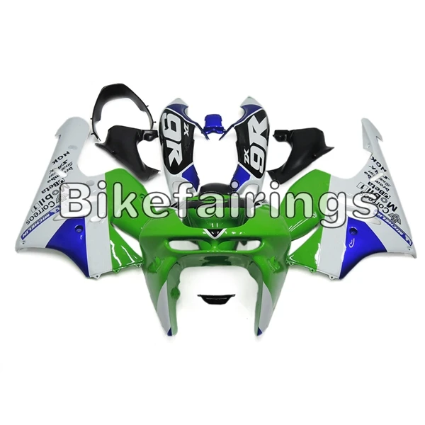 Полный комплект обтекателя Для Kawasaki ZX9R 1994 1995 1996 1997 ZX-9R ABS пластик электронный атомайзер Глянец Зеленый Белый Синий кузов