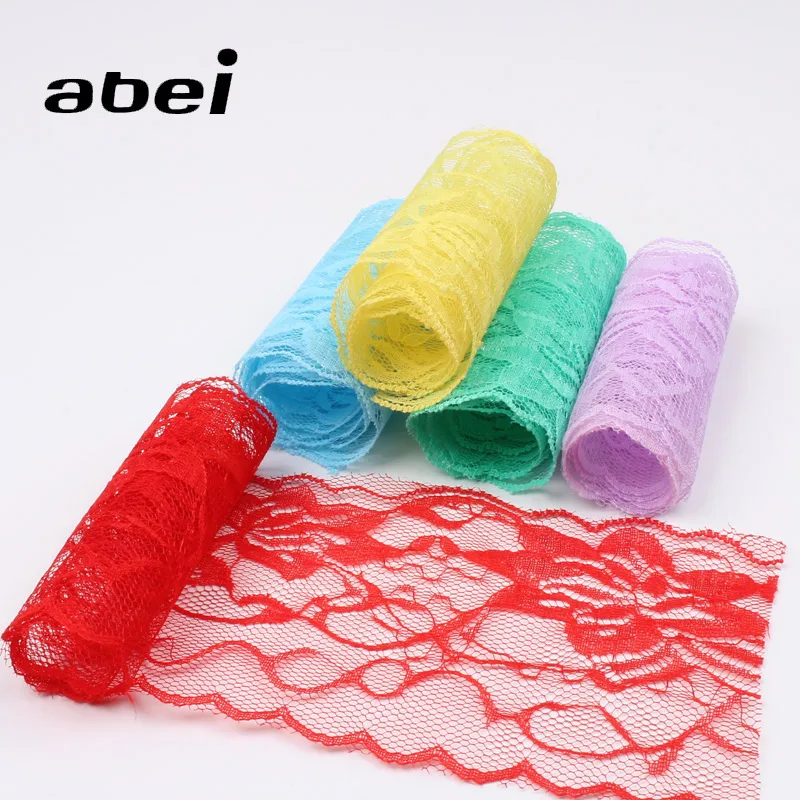 10 ярдов 8 см кружевные планки с вышивкой в виде цветов рукоделие лента для