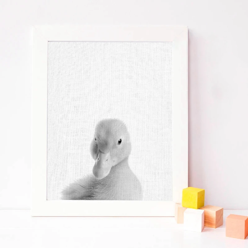 Nordic Farm Animal Canvas Prints 2