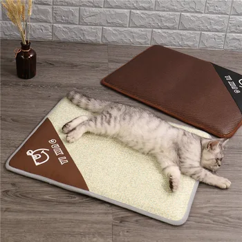 

Dog Mat Soft Summer Cooling Mats Blanket Dog Ice Pad Not Easy To Break Off The Bottom Of The Seat Cool Bamboo Non Sticking Mat
