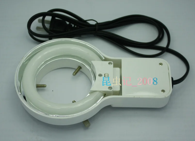 

Internal Diameter 64MM Industrial Microscope Ring Light Source 8W Fluorescent Tube Fluorescent Light Source