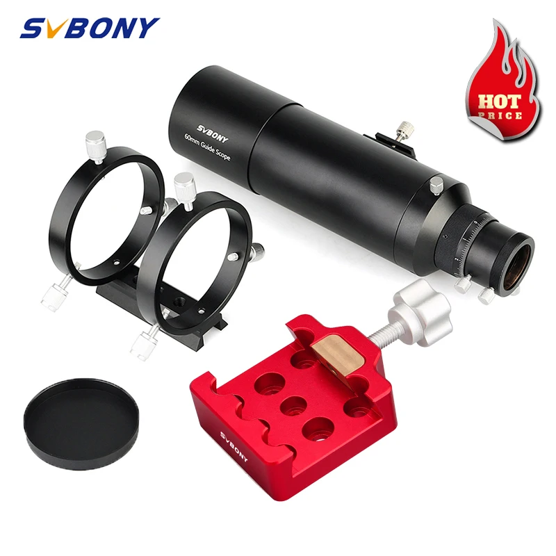 Svbony Telescope Guide Scope with Helical Focuser f4 Focal Ratio 1.25