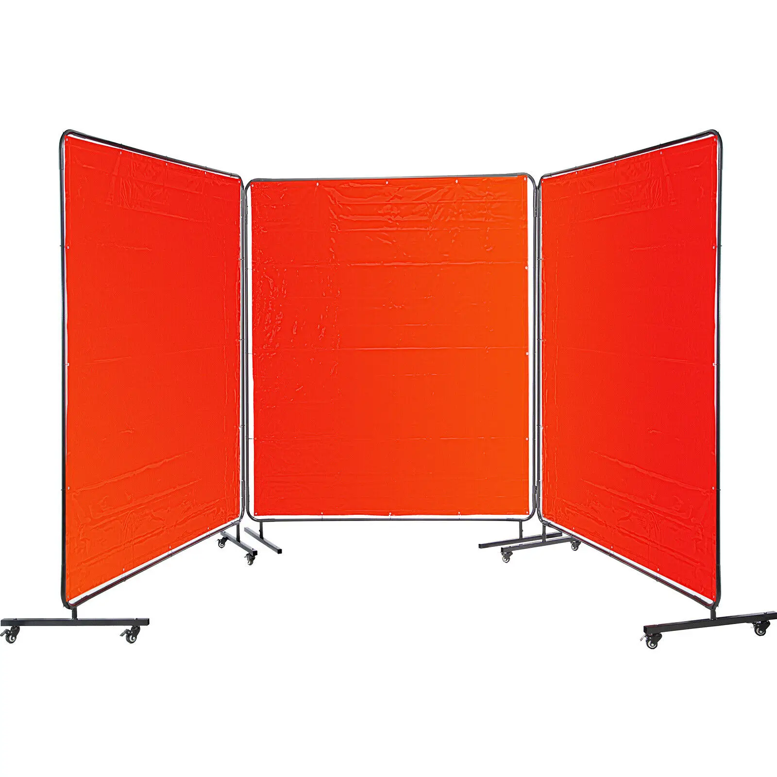 6x6 ft Red 3Panel
