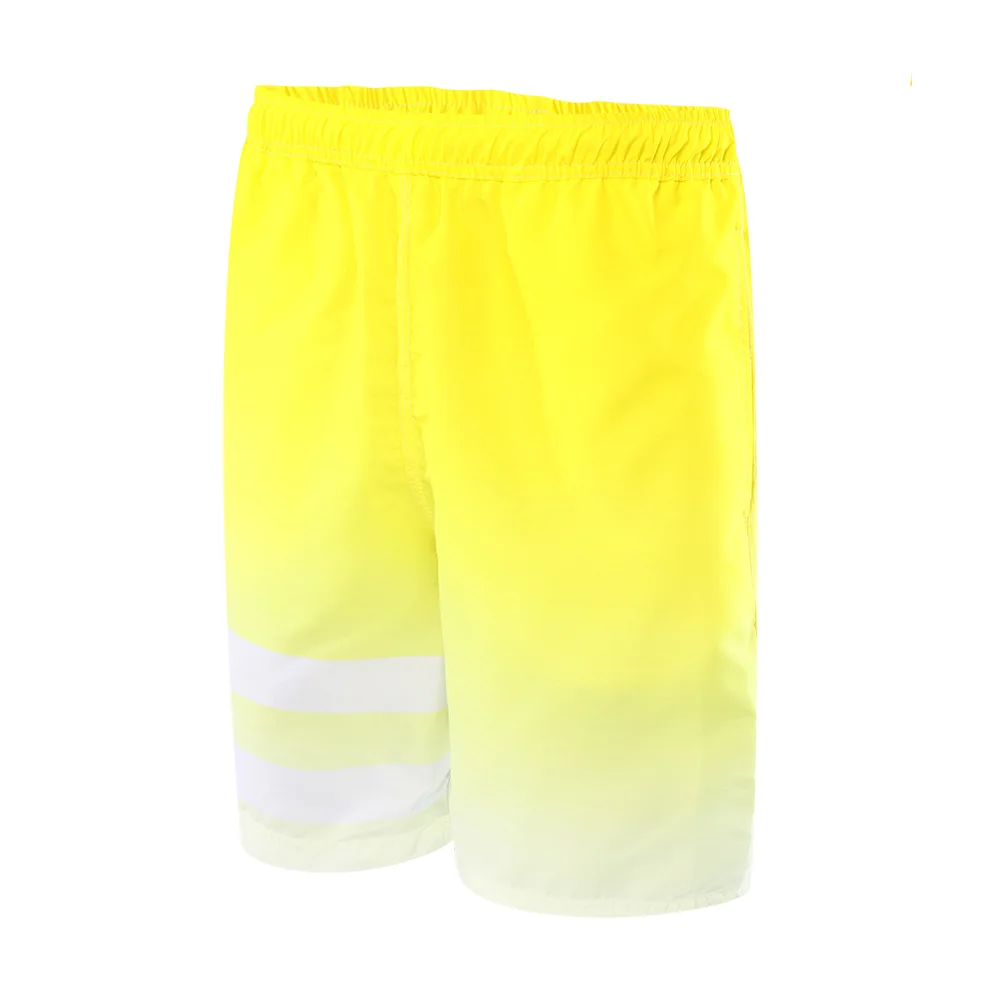 

MEN'S Beach Pants Elastic Waist Autumn New Style Harajuku-Style Rectangular Block Beach Shorts Sk0049