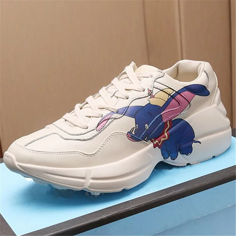 Обувь с принтом; женская обувь на массивной платформе; zapatos De Mujer; женская обувь на плоской подошве; обувь для папы; кроссовки для бега с круглым носком; Новинка; женская обувь на шнуровке