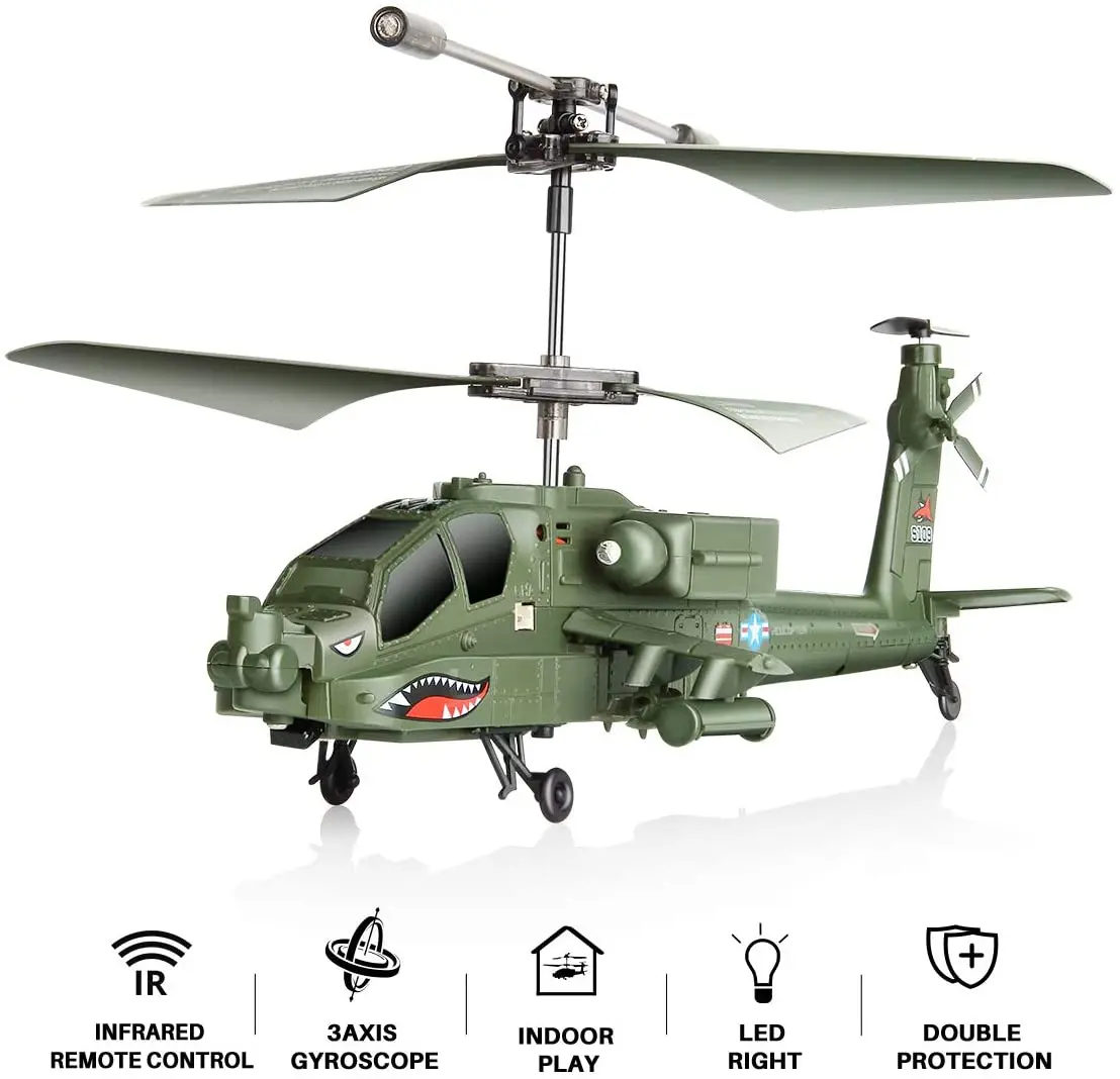 Syma S109G RC Helicopter 3.5 Channel Remote Control Helicopter with Gyro RTF for Children Beginners Indoor 6
