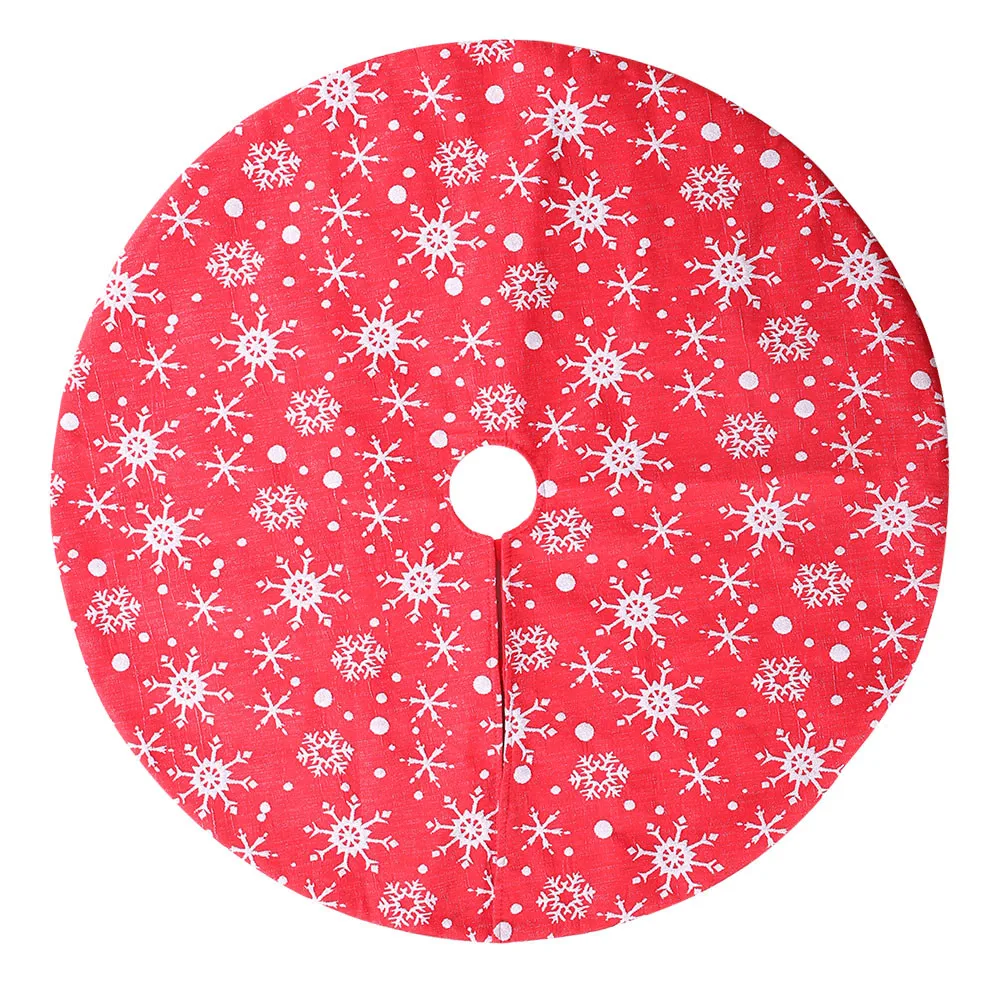 Christmas Tree Skirt Snow Plush Tree Skirt Scene Layout Supplies Merry Christmas Decor Christmas Tool kerst decoratie Navidad