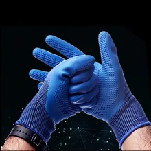 5 пар рабочих перчаток латексные перчатки для рук износостойкие рабочие перчатки для строителя сада Нескользящие дышащие защитные перчатки Новые