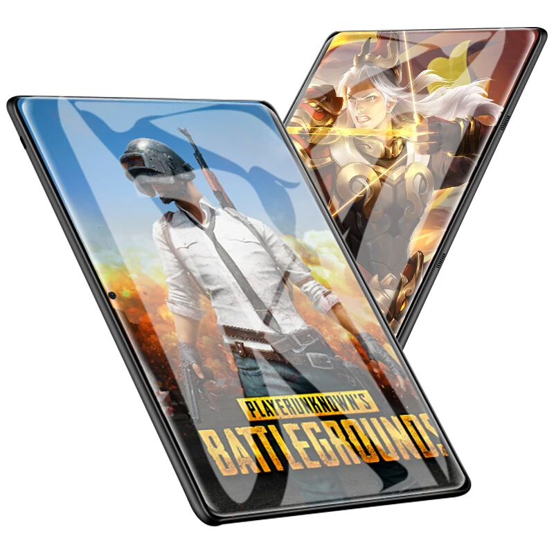 US $86.25 Multitouch 25D IPS tablet PC 4G Android 80 Octa Core Google Play tablets 6GB RAM 128GB ROM WiFi GPS 10 tablet Steel Screen