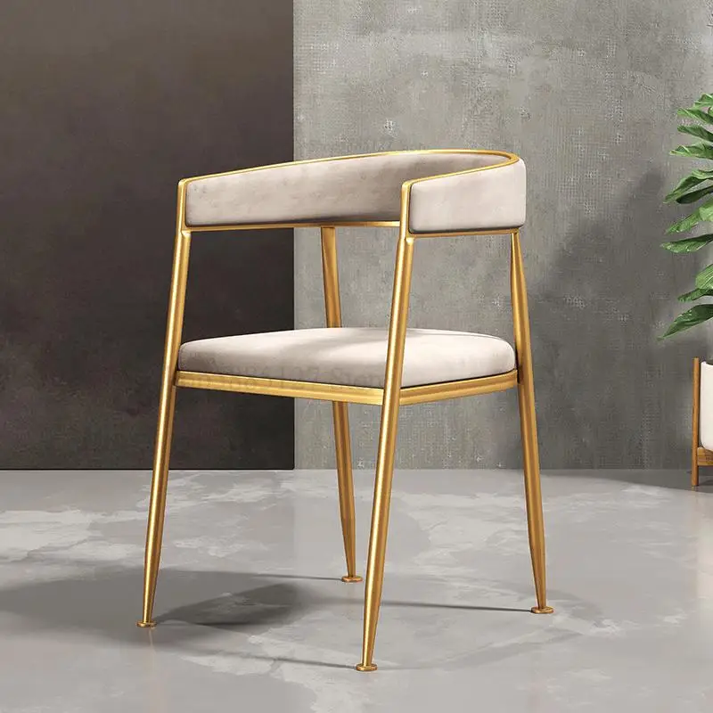 Nordic Light Luxury Dining Chair Home Backrest Modern Minimalist Casual Ins Net Red Hotel Restaurant Designer |