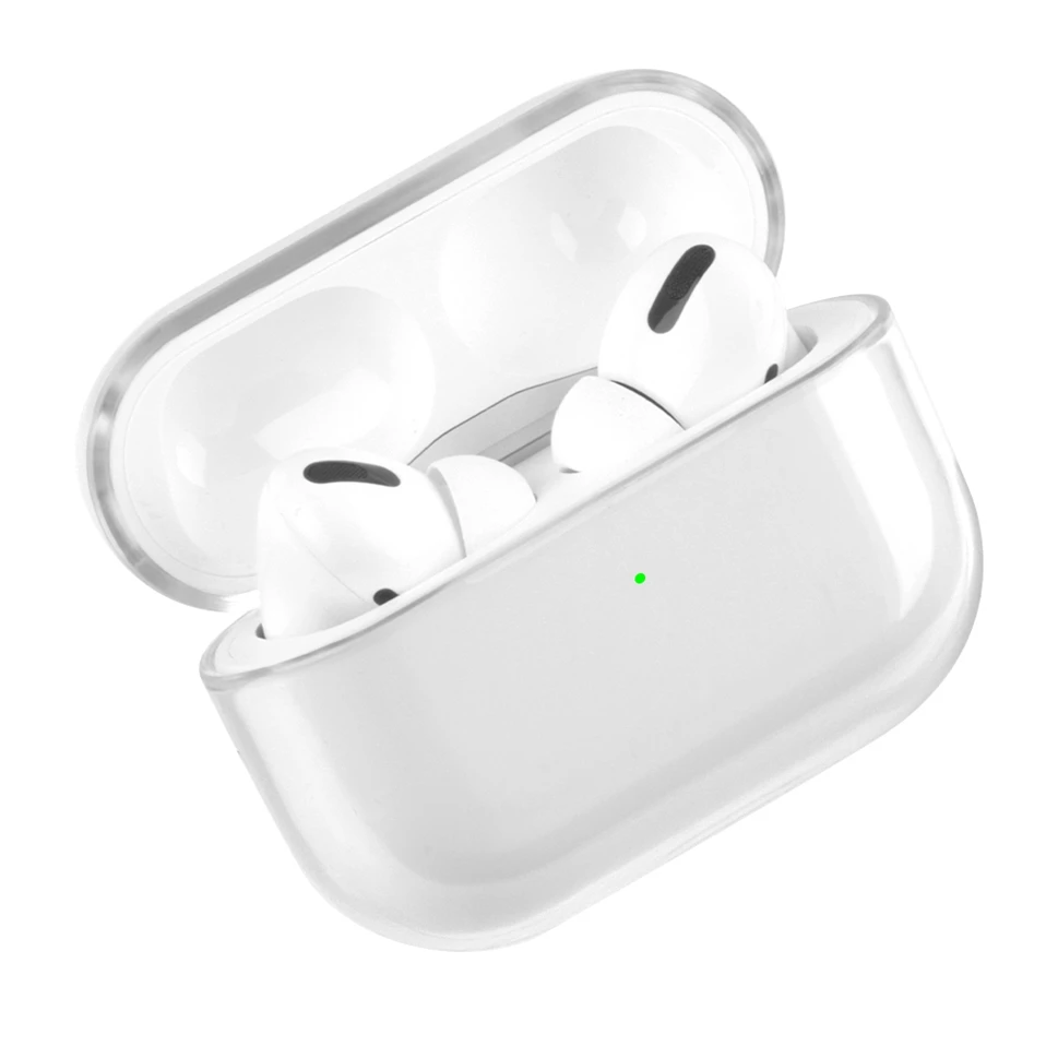 Чехол для AirPods Pro, Роскошный прозрачный чехол для наушников, чехол для Air pods Pro 3 Apple TWS, силиконовый защитный чехол Fundas