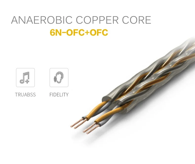 A2DC Headphone Upgrate Cable for ATH HDC323A HDC313A LS50 LS70 LS200 LS300 Series E40 E50 Series Replacement Original Cable