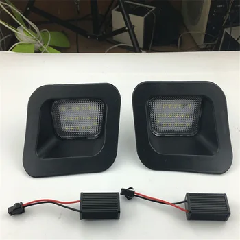 

2pcs License Plate lights Car Auto Rear Bumper Exterior Durable Useful