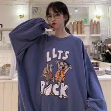

Western Style Sweater Women Spring And Autumn Loose Korean Style Ins Lazy Style Bf Thin Japanese Vintage Jacket
