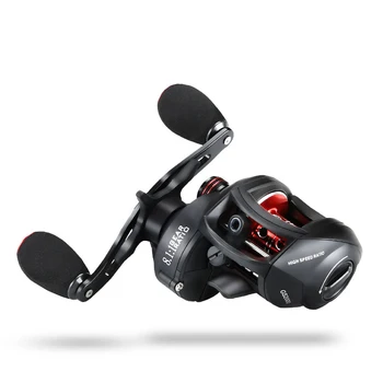 

Baitcasting Fishing Reel Metal Spool Drag 8 kg High Speed 8.1:1 Lure Reel Magnetic Brake Bait Casting Reel YUYU