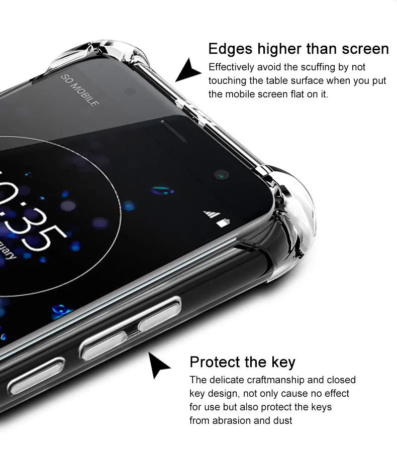 Shockproof Air Cushion TPU Phone Case