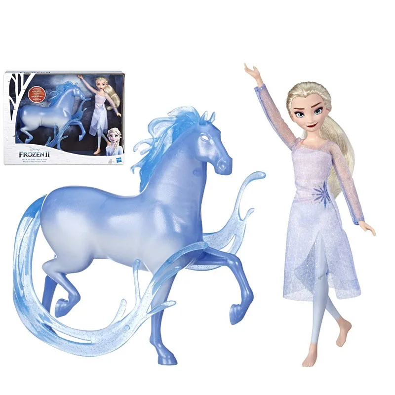 ディズニープリンセスの置物 雪の女王 エルザ ノク 馬 Pvc アニメ 収集品 子供のおもちゃ ギフト Aliexpress おもちゃ ホビー