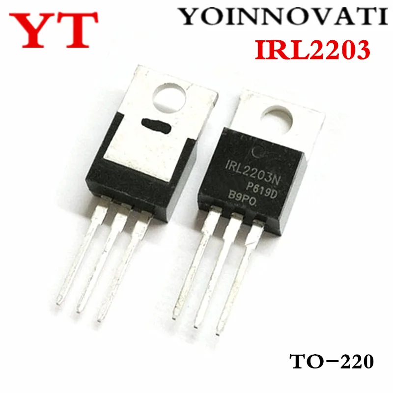 50 шт./лот IRL2203N IRL2203 TO-220 IC лучшее качество | Электронные компоненты и