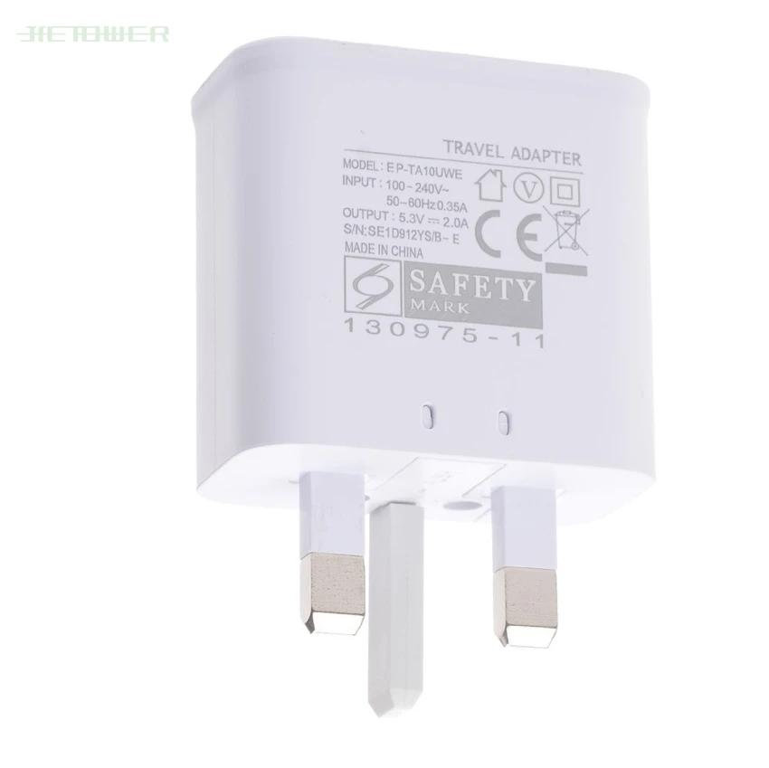 US $701.12 UK Plug 5V 2A AC EPTA10UWE Single USB Port Smart Phone Wall Charger For Samsung Galaxy NOTE4S6S7 Good Quality 300pcs