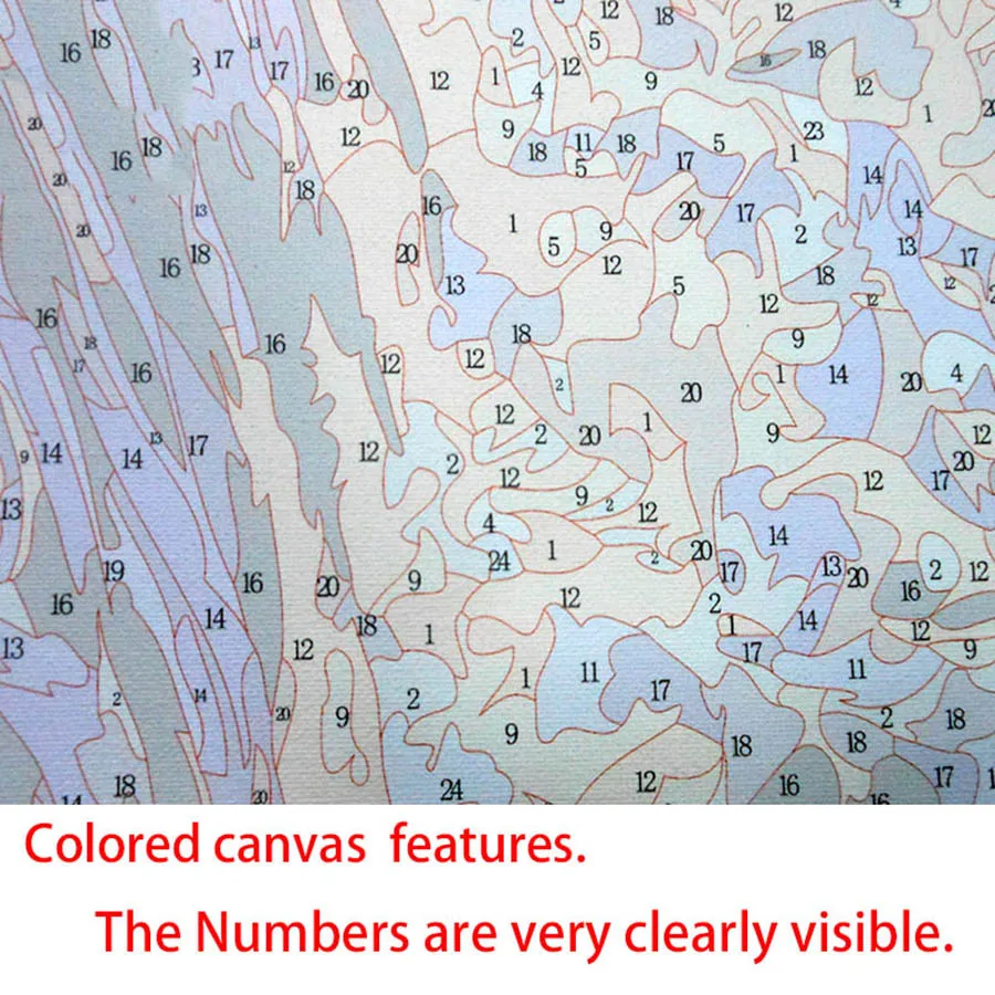 Diy painting by numbers Vincent Van Gogh's paintings \