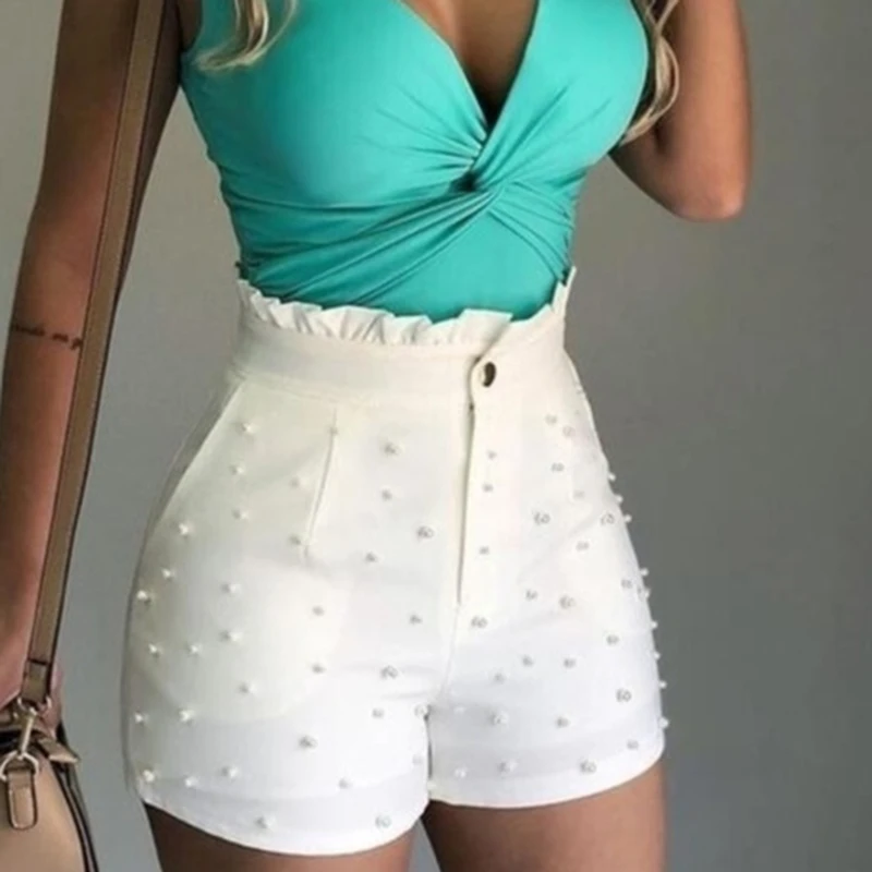 Short Court Femme Noir Band Of Outsiders Taille 1 - 100% Coton, Poches Zippées, Excellent état