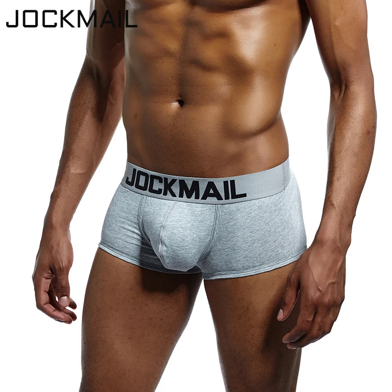 Трусы боксеры jockmail мужские нижнее белье с большим U образным выпуклым карманом