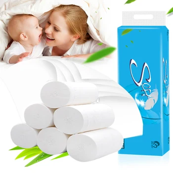 

Delivers Quality 12 Roll Toilet Paper Bulk Roll Bath Tissue White Soft 4 Ply For Bathroom Fetes Cafes Schools And BusinessesFP8