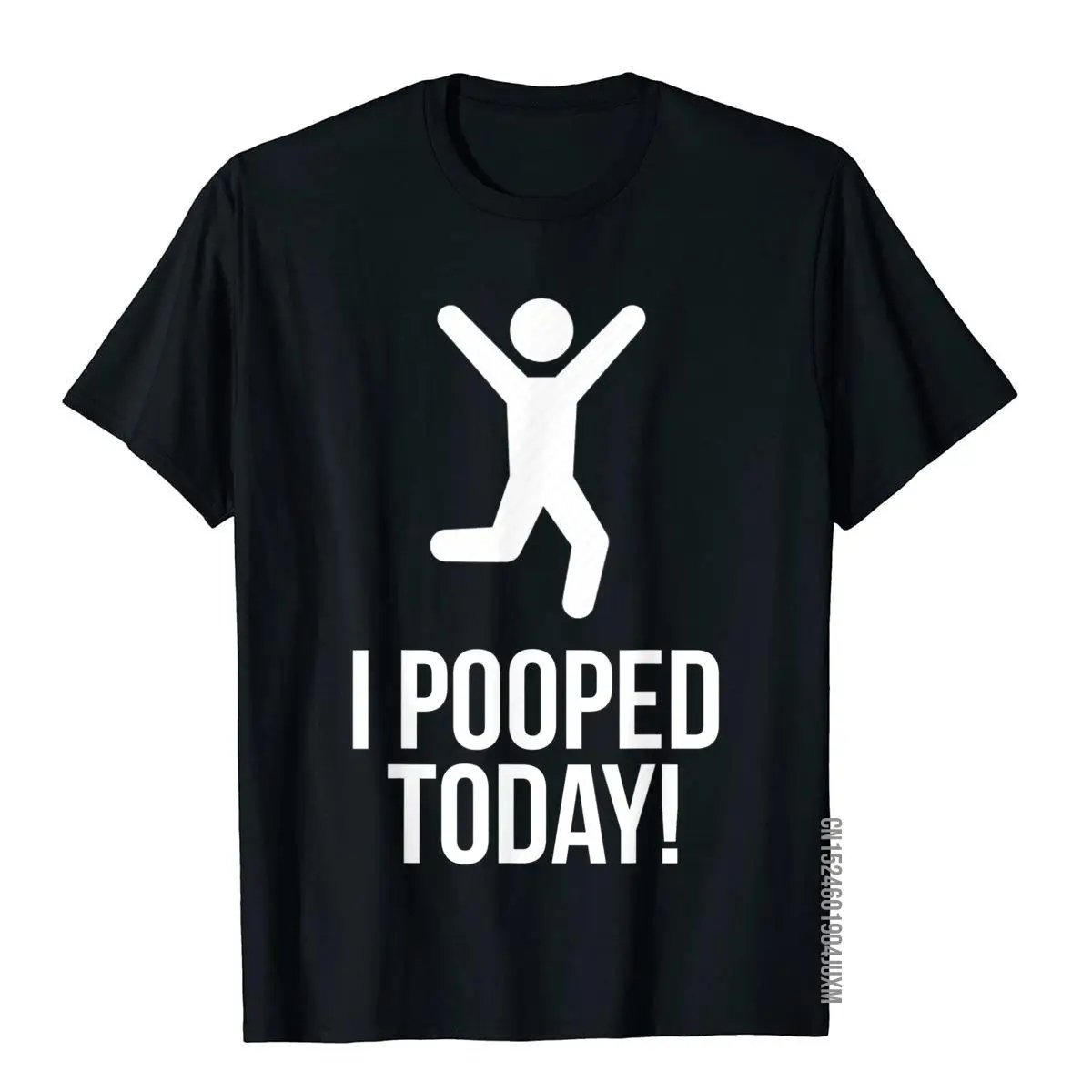 

Funny T-Shirt I Pooped Today Funny Mens Top T-Shirts Cotton Tops T Shirt Simple Style Graphic Print Streetwear Harajuku