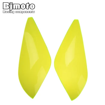 

Bjmoto Fit For Yamaha MT09 MT 09 Tracer 2015 2016 Motorcycle ABS Tracer Headlight Screen Protective Cover MT09 Headlight goggles