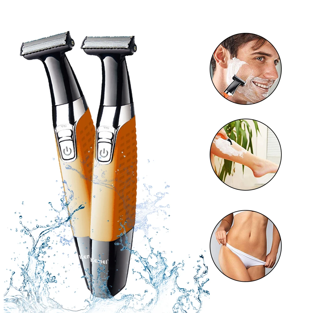 Rechargeable Electric Shaver Beard Shaver Waterproof Electric Razor